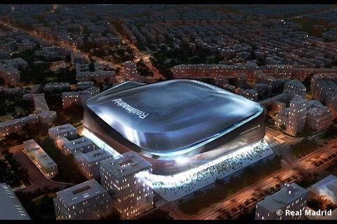 Real Madrid - Bernabeu stadium, GMP